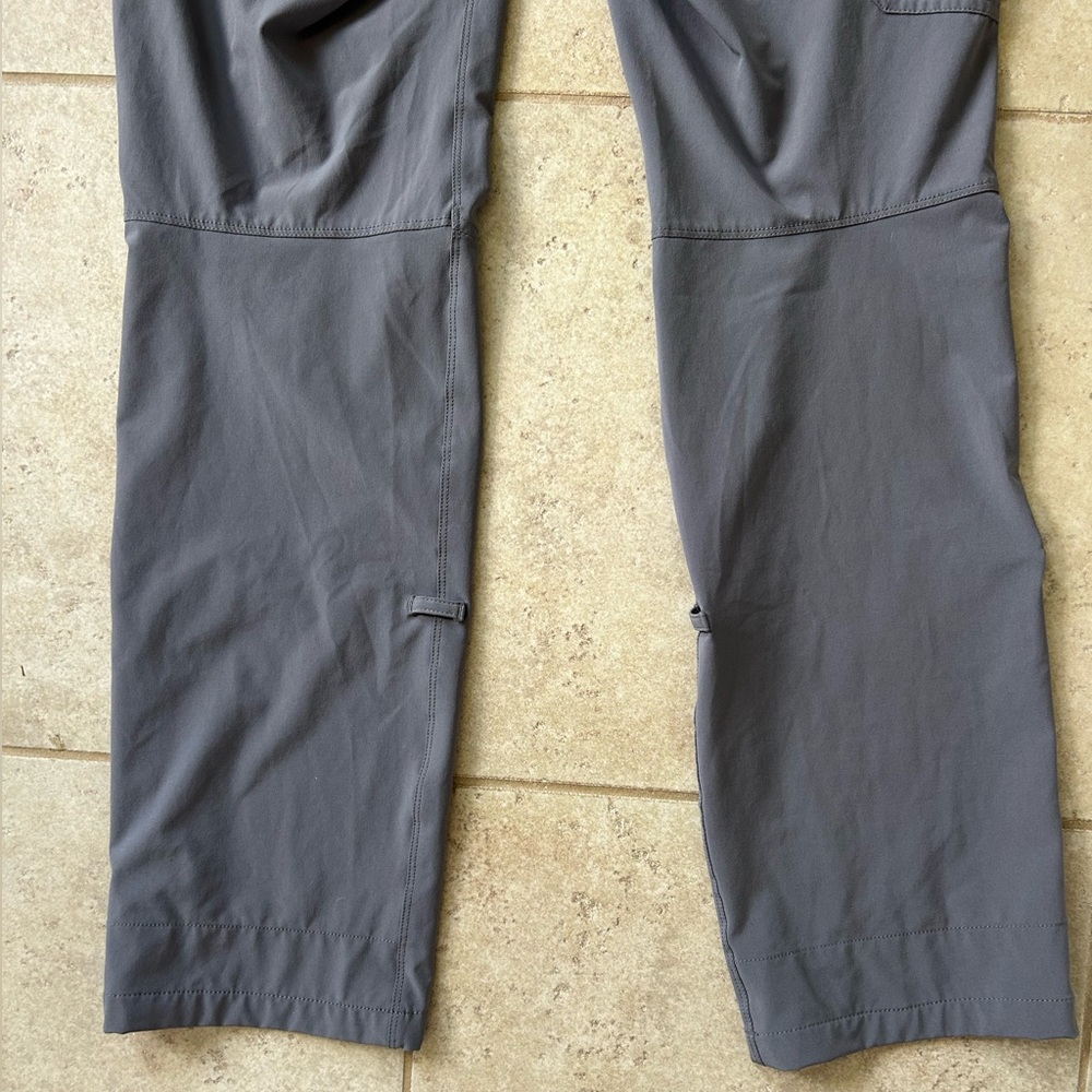 REI Kornati Roll-Up Pants Hiking Trail Utility UPF 50 Outdoor Gorp Travel Gray 6 - Picture 10 of 16